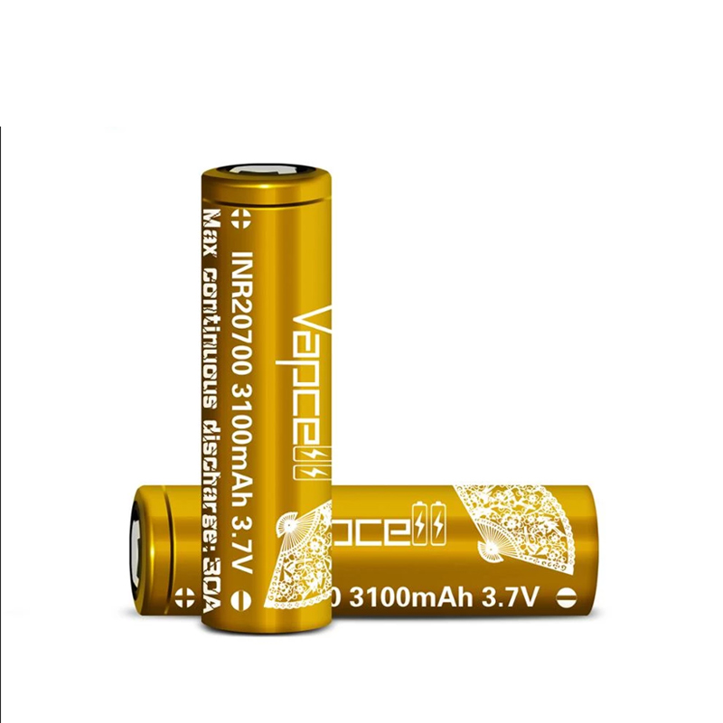 Vapcell 20700 Battery 3100mAh 3.7V 30A