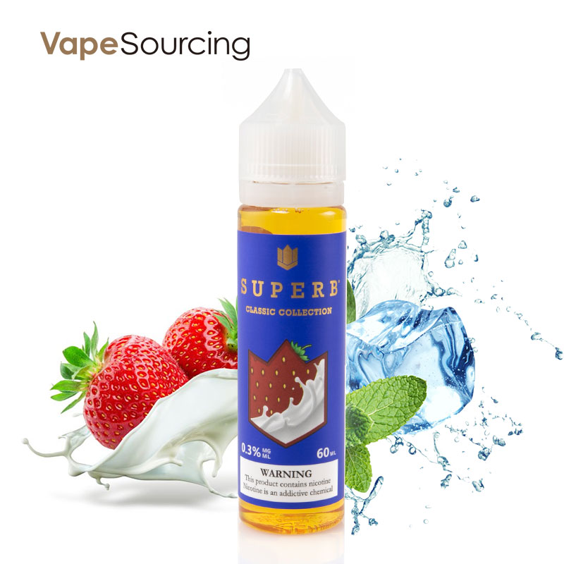 Superb Classic Collection Strawberry Milk E-Juice 60ml