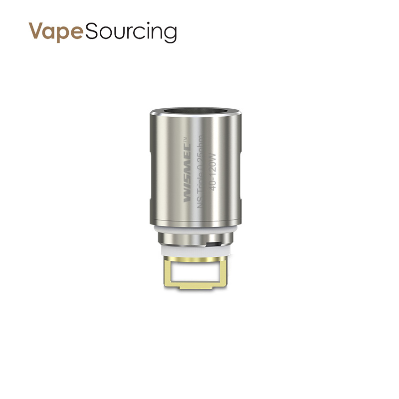 Wismec NS Triple 0.25ohm Head(5pcs) For Wismec Elabo Atomizer/ Predator with elabo Kit