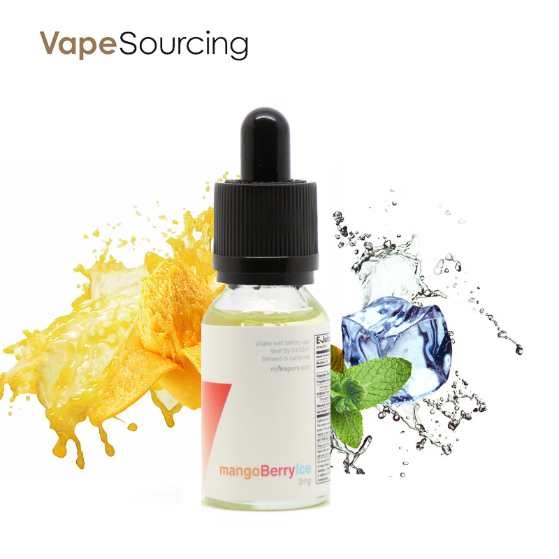 MyVapors E-Juice Mango Berry Ice (U.S.A. Warehouse)