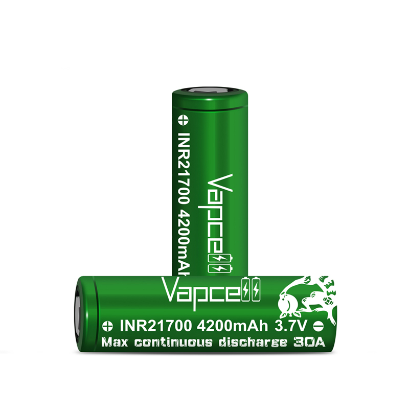 Vapcell INR21700 Battery 4200mAh 3.7V 30A