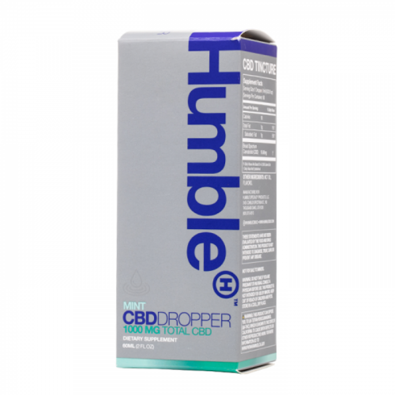 Humble CBD Mint CBD Dropper 60ml