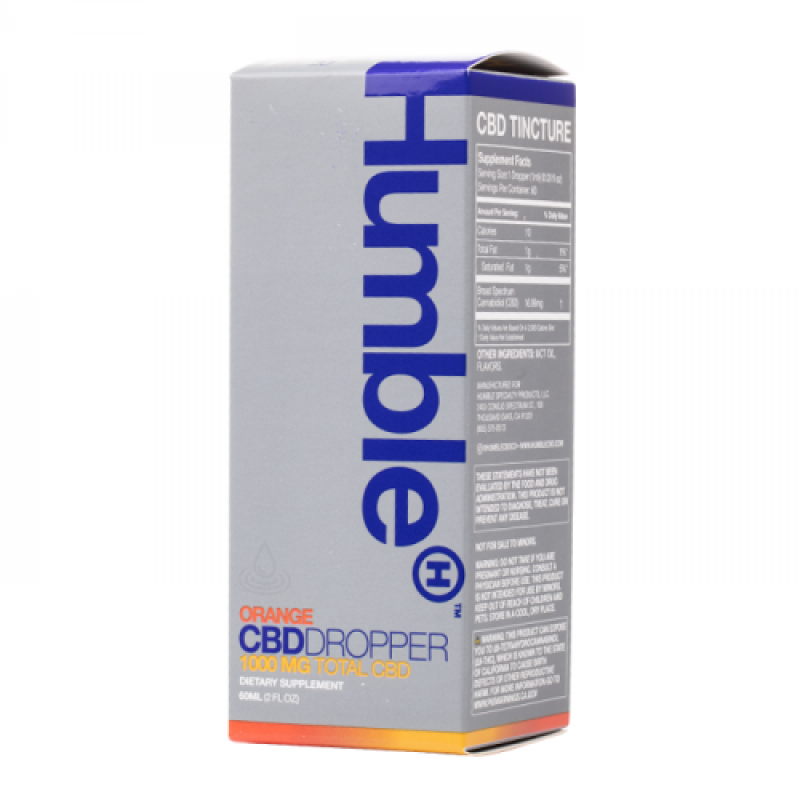 Humble CBD Orange CBD Dropper 60ml