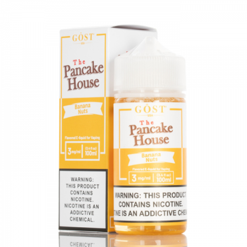 GostVapor The Pancake House Banana Nuts E-juice 100ml