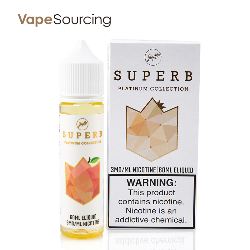 Superb x JayBo Platinum Collection White Currant E-Juice 60ml