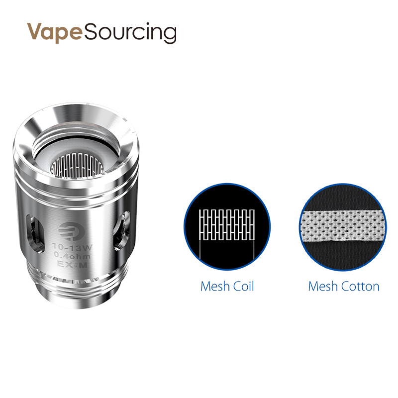 Joyetech EX-M Mesh Coil Head 0.4ohm(5pcs/pack)