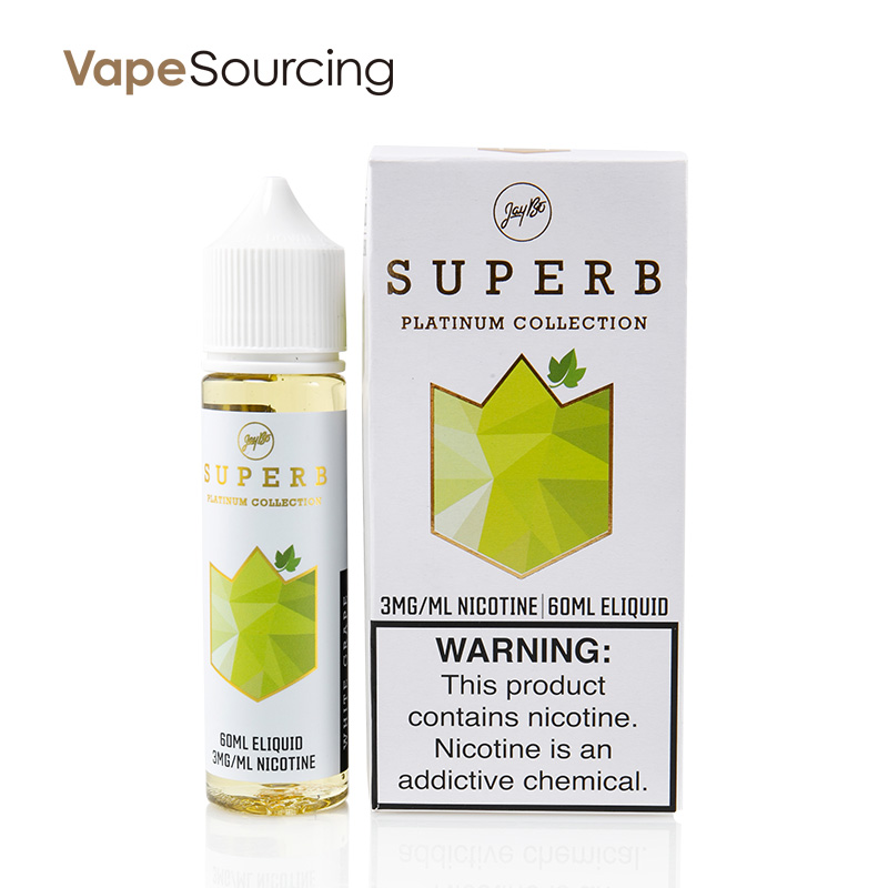 Superb x JayBo Platinum Collection White Grape E-Juice 60ml