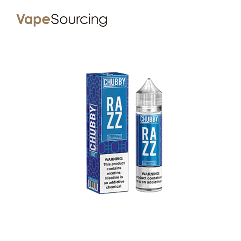 Chubby Bubble Vapes Bubble Razz 60ml (U.S.A. Wareh...