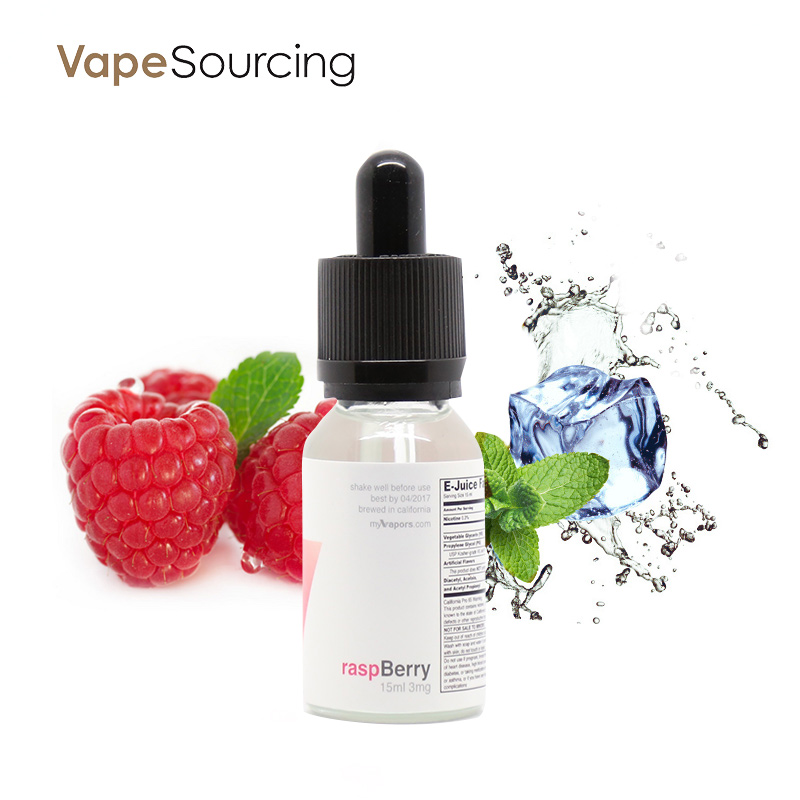 MyVapors E-Juice Raspberry (U.S.A. Warehouse)