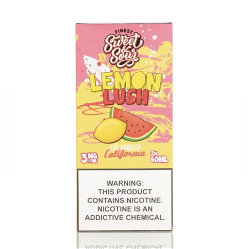 The Finest Sweet & Sour Lemon Lush E-juice 120ml