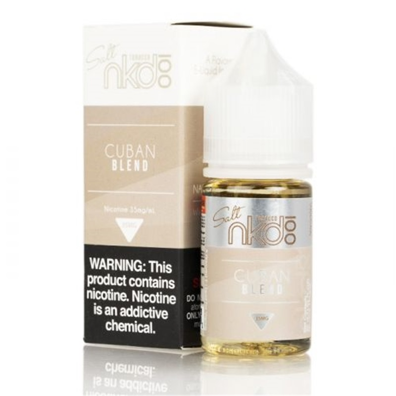 NKD 100 Salt Cuban Blend E-juice 30ml