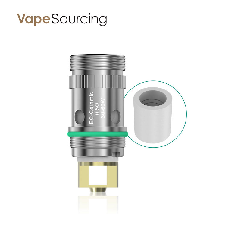 Eleaf EC Ceramic Head 0.5ohm (5pcs)