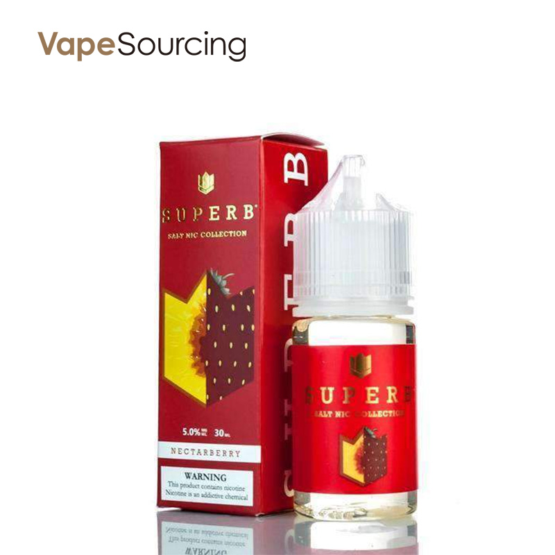 Superb Salt Nic Collection Nectarberry E-Juice 30m...