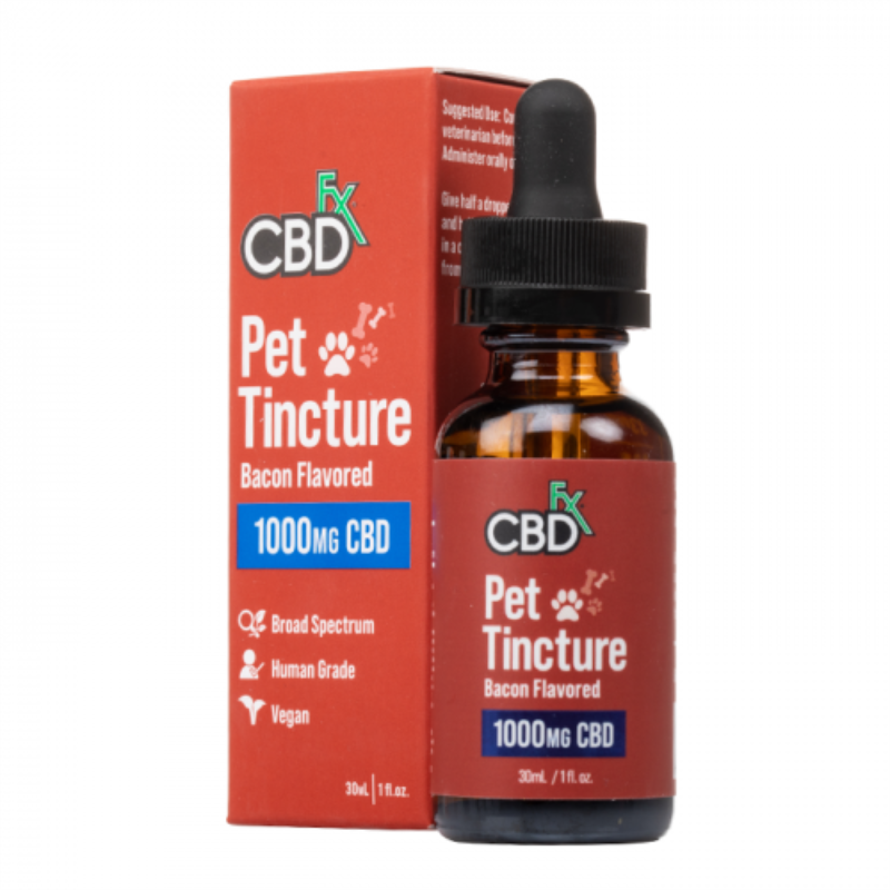 CBDfx Broad Spectrum CBD Oil Tincture For Pets