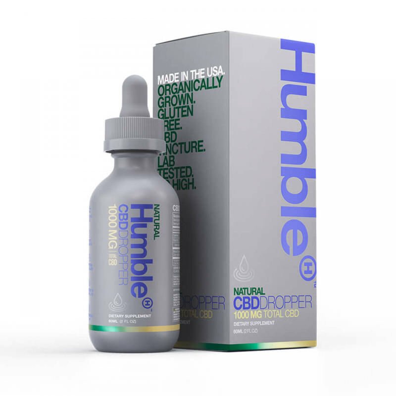 Humble CBD Natural CBD Dropper 60ml