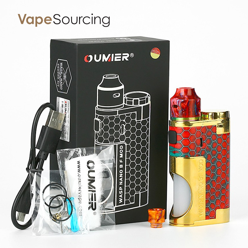 Oumier Wasp Nano Squonk Kit 80W With Nano RDA