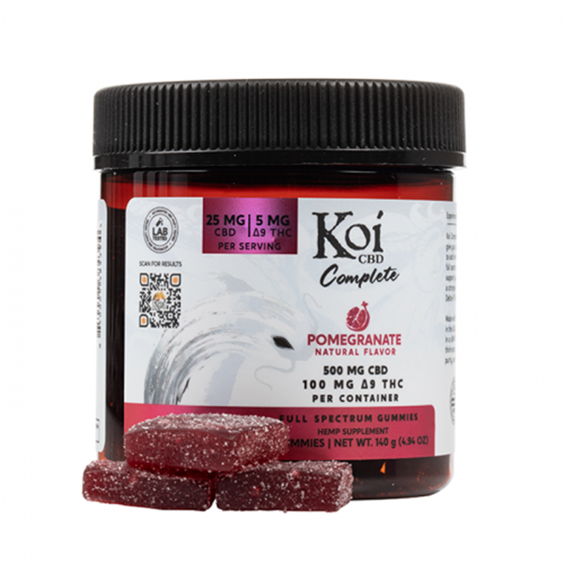 Koi CBD Complete Full Spectrum CBD Gummies 500mg