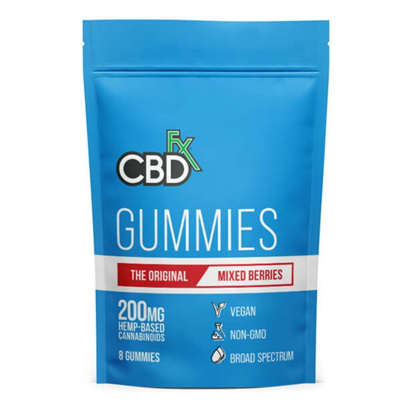 CBDfx CBD Gummies With Original Mixed Berry