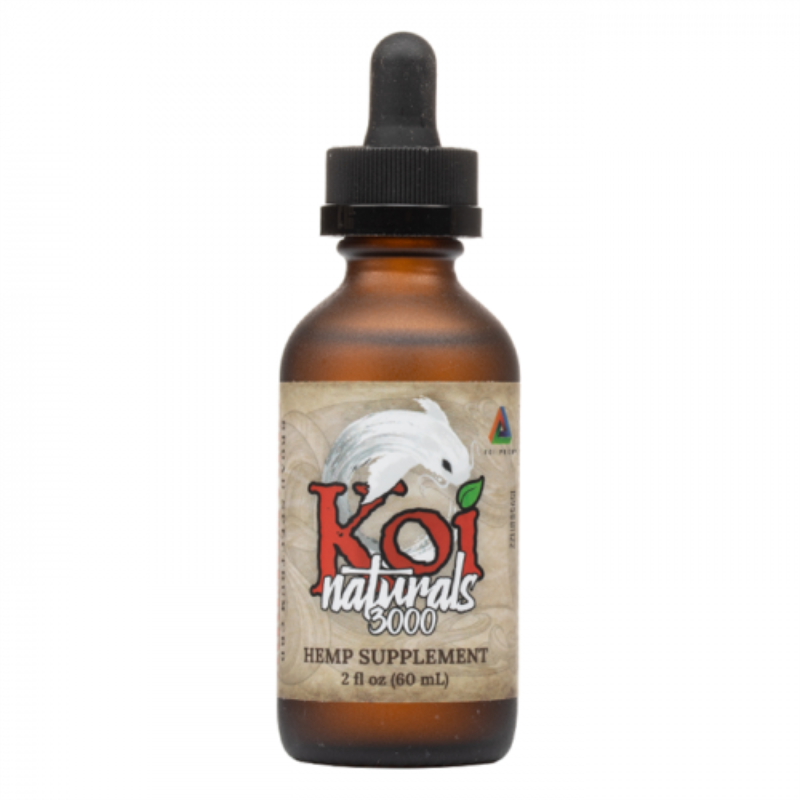 Koi Naturals Strawberry Broad Spectrum CBD Oil Tincture