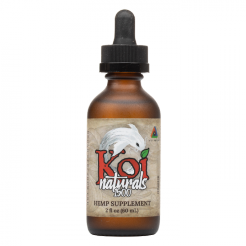 Koi Naturals Strawberry Broad Spectrum CBD Oil Tincture