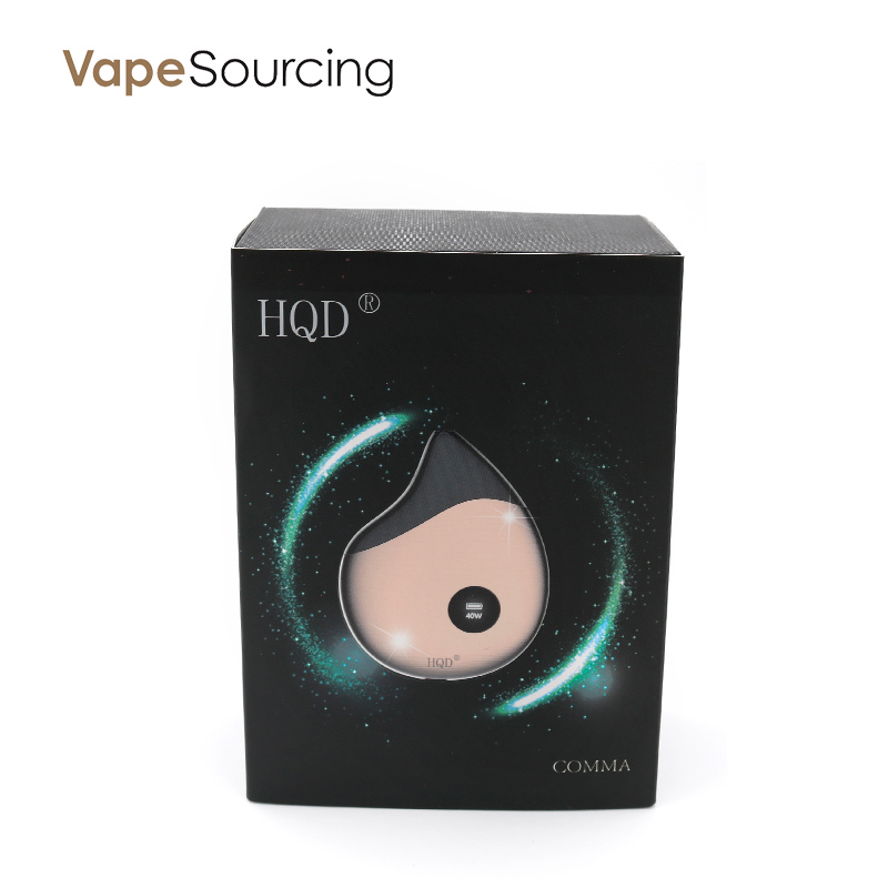 HQD Comma Kit All-in-one Pod System Starter Kit 40W 380mAh 2ml