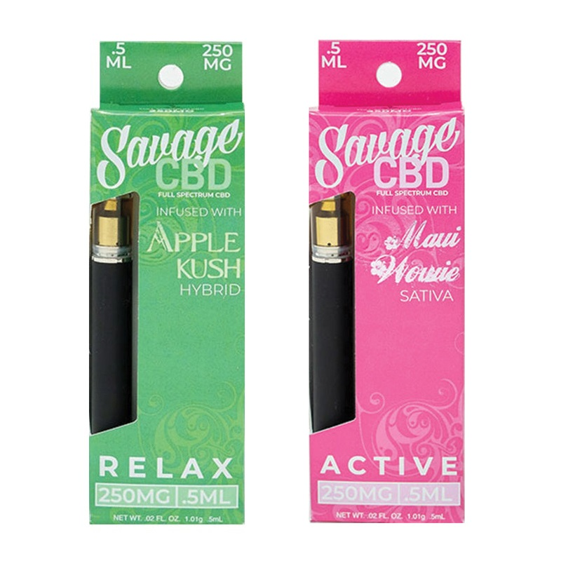 Savage CBD Disposable Vape Pen Kit 250mg