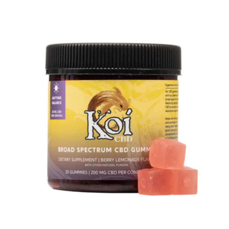 Koi CBD Anytime Balance Broad Spectrum CBD Gummies