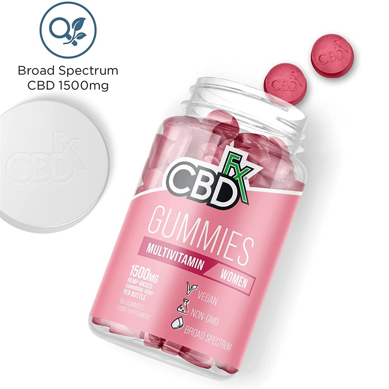 CBDfx CBD Gummies with Multivitamin For Women 1500mg