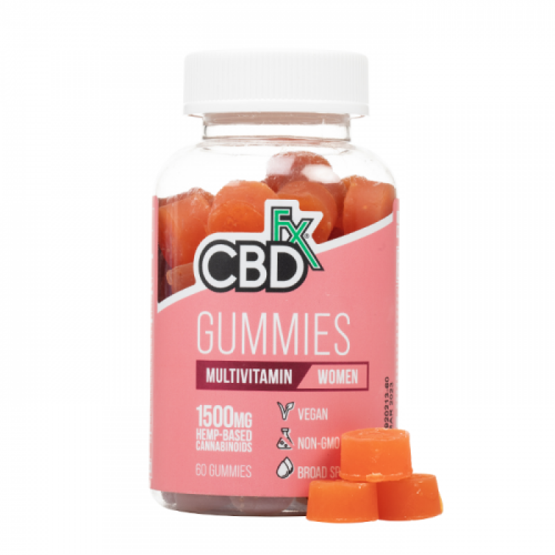 CBDfx CBD Gummies with Multivitamin For Women 1500mg