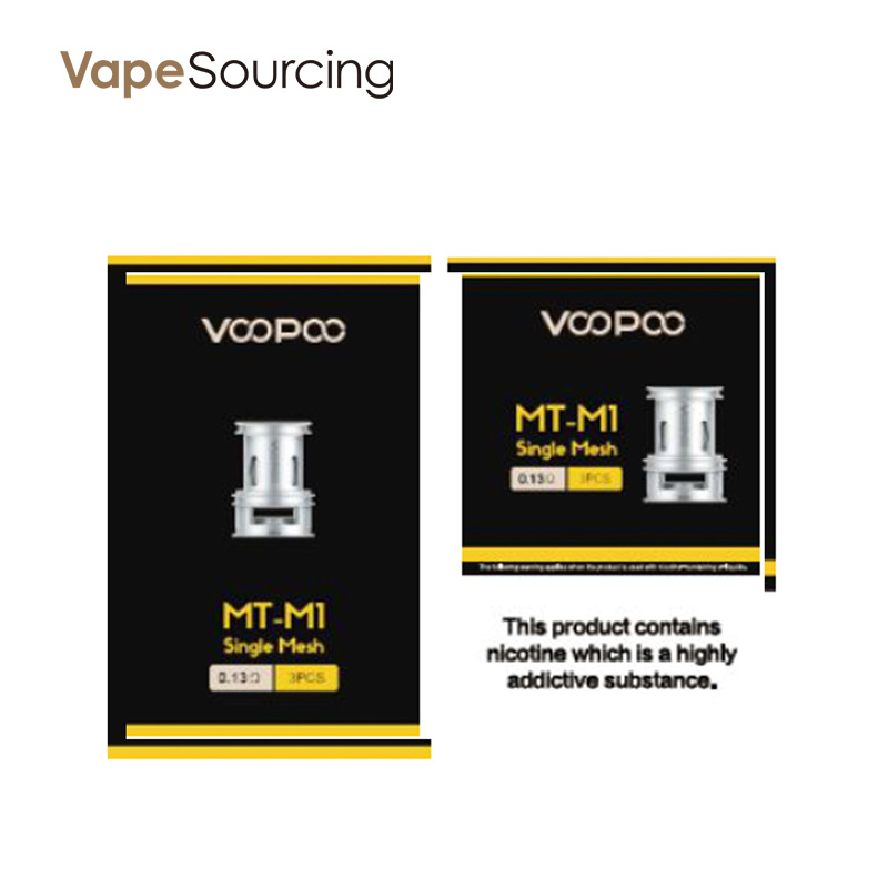 VOOPOO MT Coil Head (3pcs/pack)