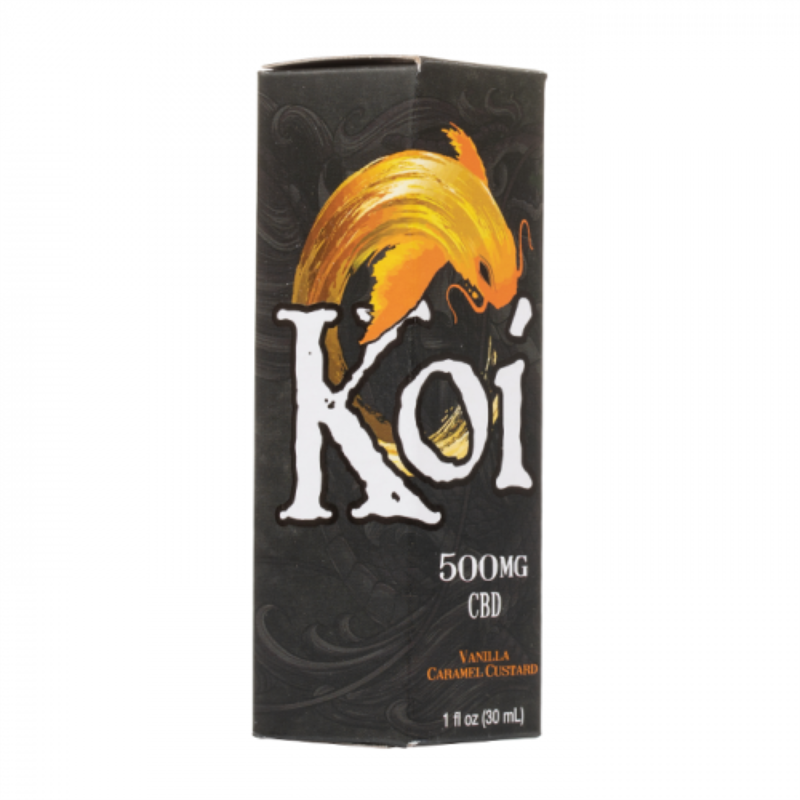 Koi CBD Vanilla Caramel Custard CBD E-juice 30ml