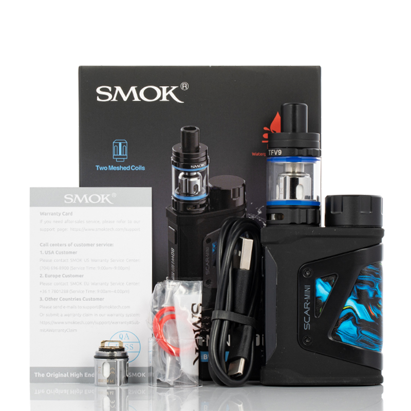 SMOK Scar-Mini Kit 80W with TFV9 Mini Tank