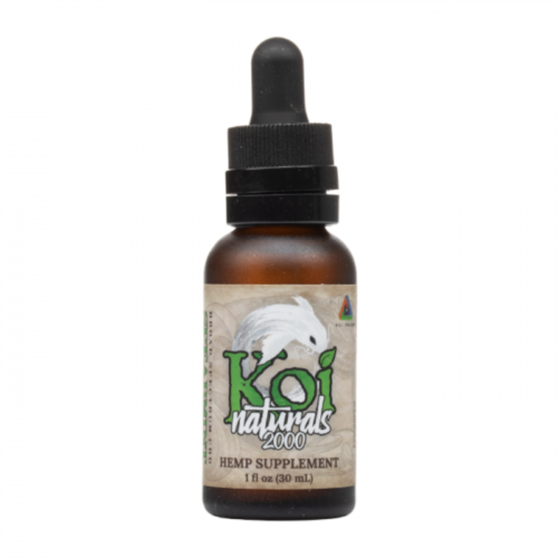 Koi Naturals Spearmint Broad Spectrum CBD Oil Tincture