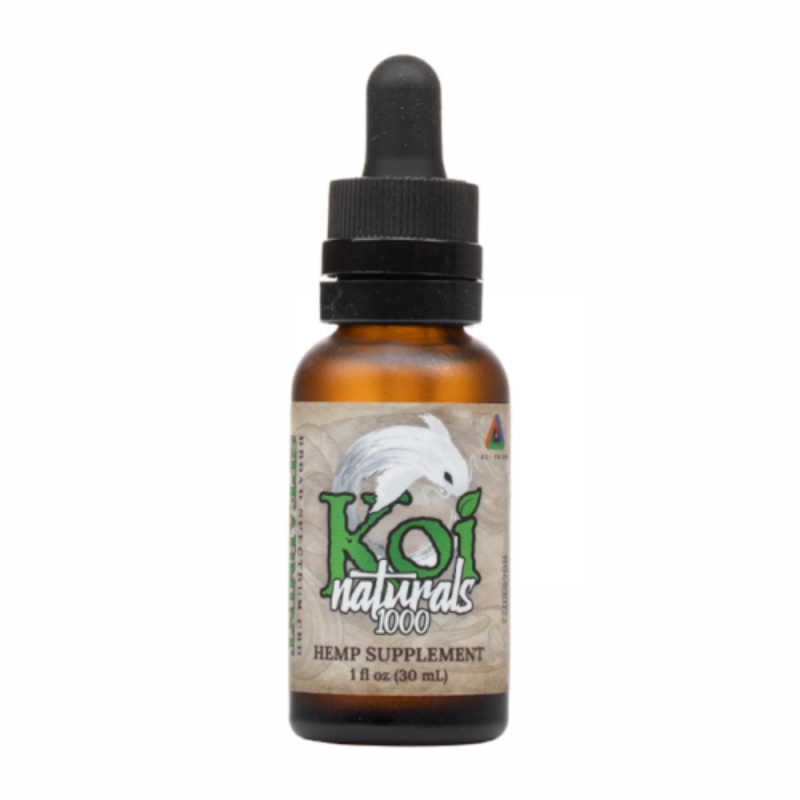 Koi Naturals Spearmint Broad Spectrum CBD Oil Tincture