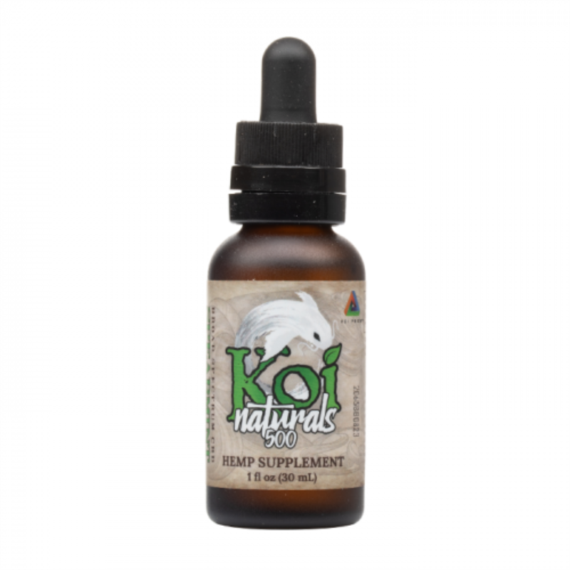 Koi Naturals Spearmint Broad Spectrum CBD Oil Tincture