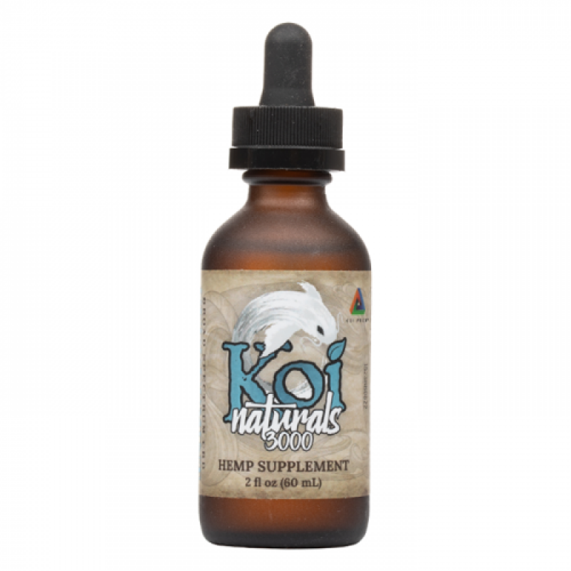 Koi Naturals Peppermint Broad Spectrum CBD Oil Tincture