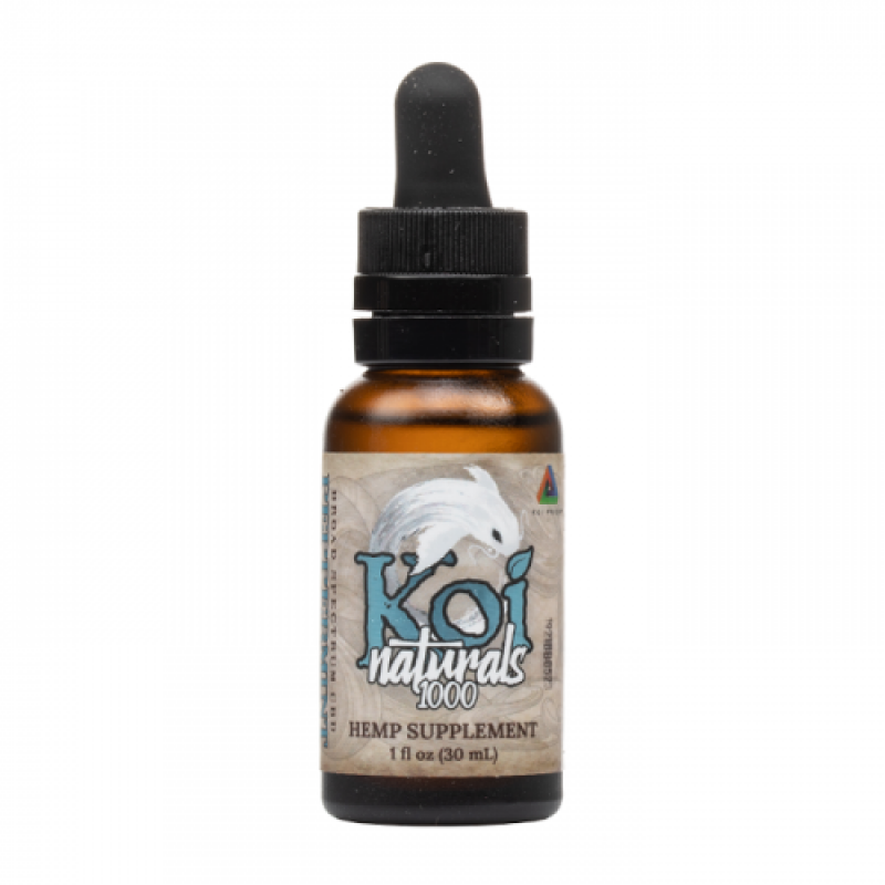 Koi Naturals Peppermint Broad Spectrum CBD Oil Tincture