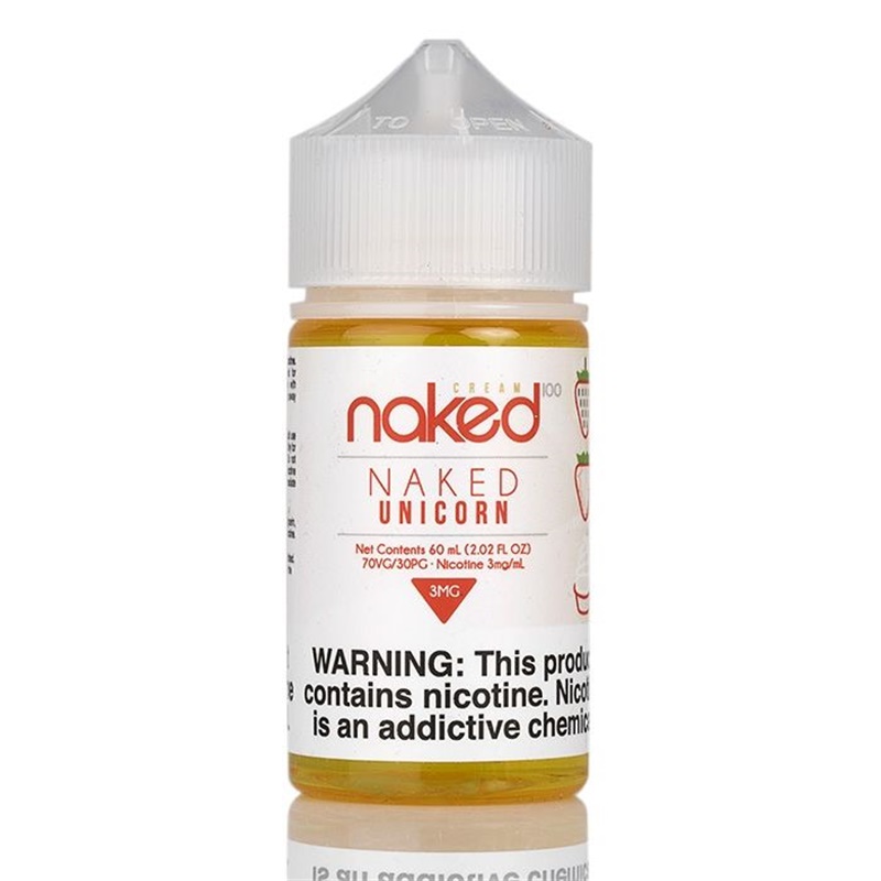 Naked 100 Cream Strawberry (Naked Unicorn) E-juice...