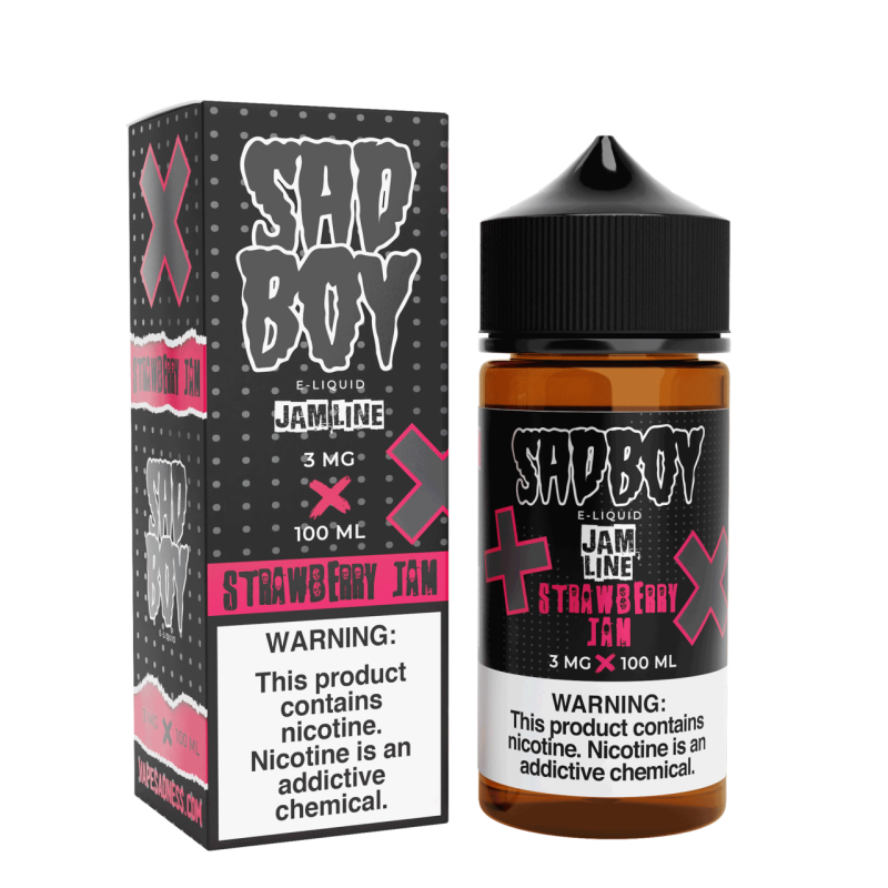 Sadboy Strawberry Jam Cookie E-Juice 100ml