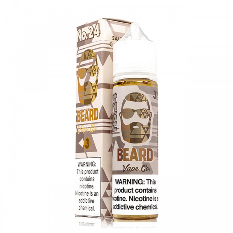 Beard Vape Series NO.24 Salted Caramel Malt E-Juice 60ML