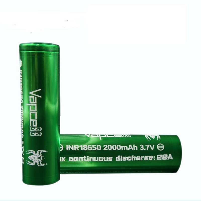 Vapcell INR 18650 Battery 3.7V 28A 2000mAh