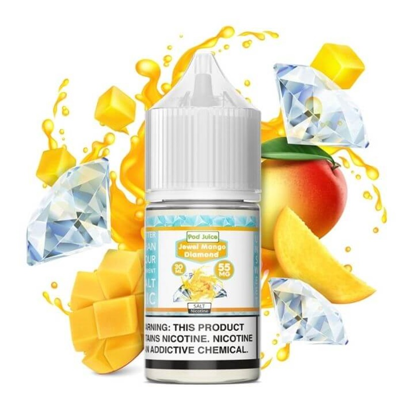 Pod Juice Salts Series Jewel Mango Diamond E-juice 30ml