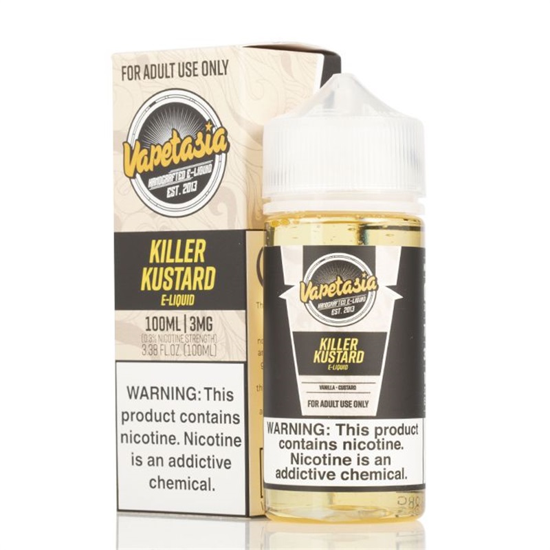 Vapetasia Killer Kustard Vanilla E-juice 100ml