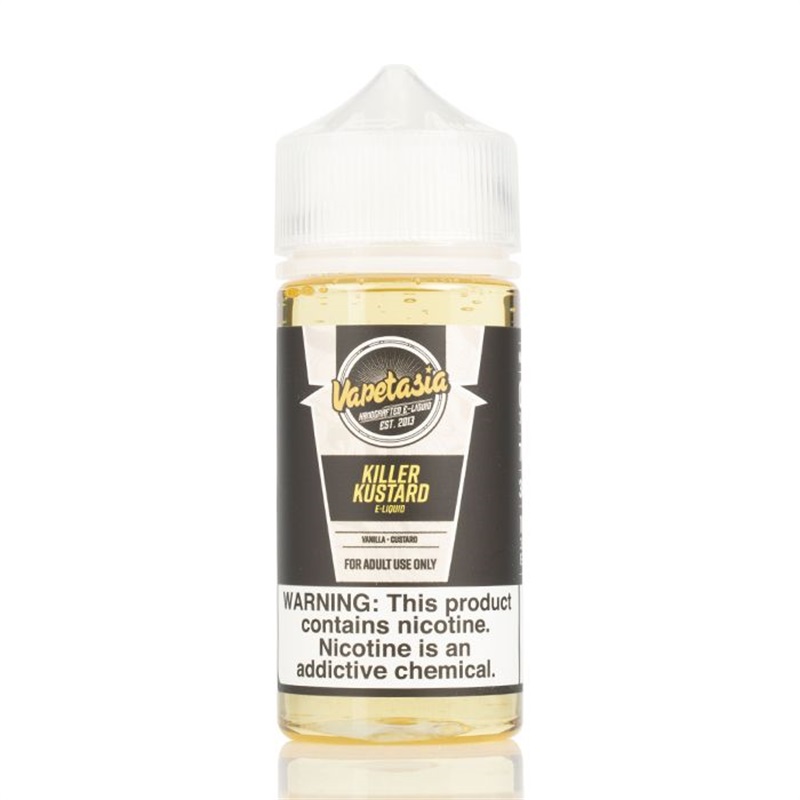 Vapetasia Killer Kustard Vanilla E-juice 100ml