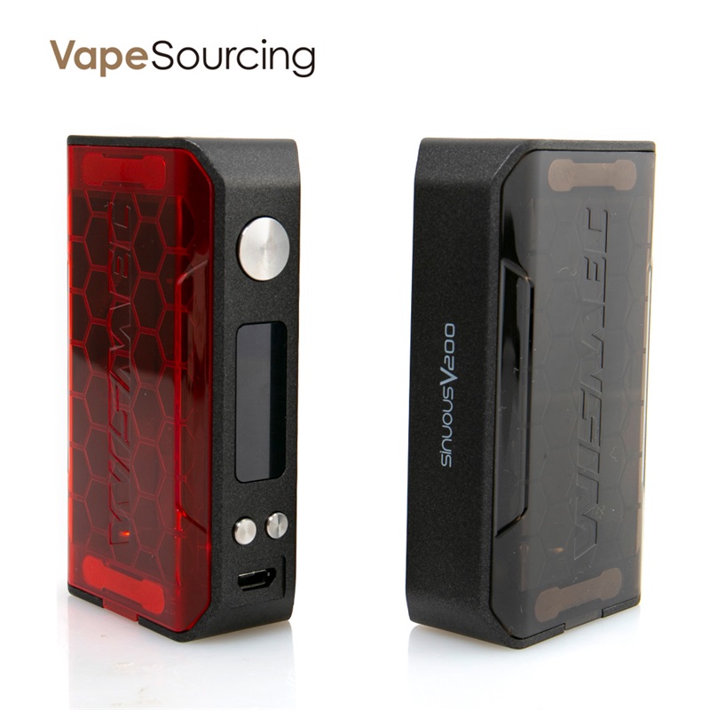 WISMEC SINUOUS V200 TC Box Mod 200W