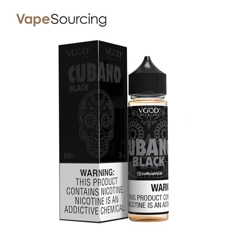 VGOD Cubano Black E-Juice 60ml/30ml(U.S.A. Warehouse)