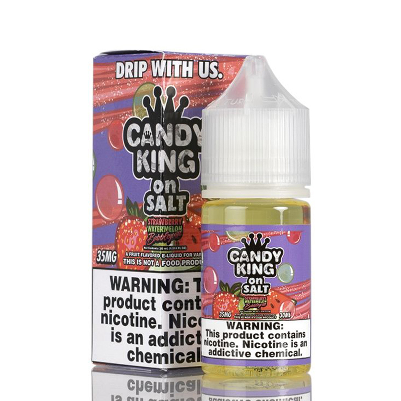 Candy King On Salt Strawberry Watermelon Bubblegum E-juice 30ml