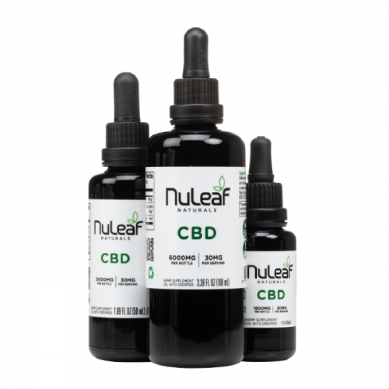 NuLeaf Naturals Full Spectrum Hemp CBD Oil