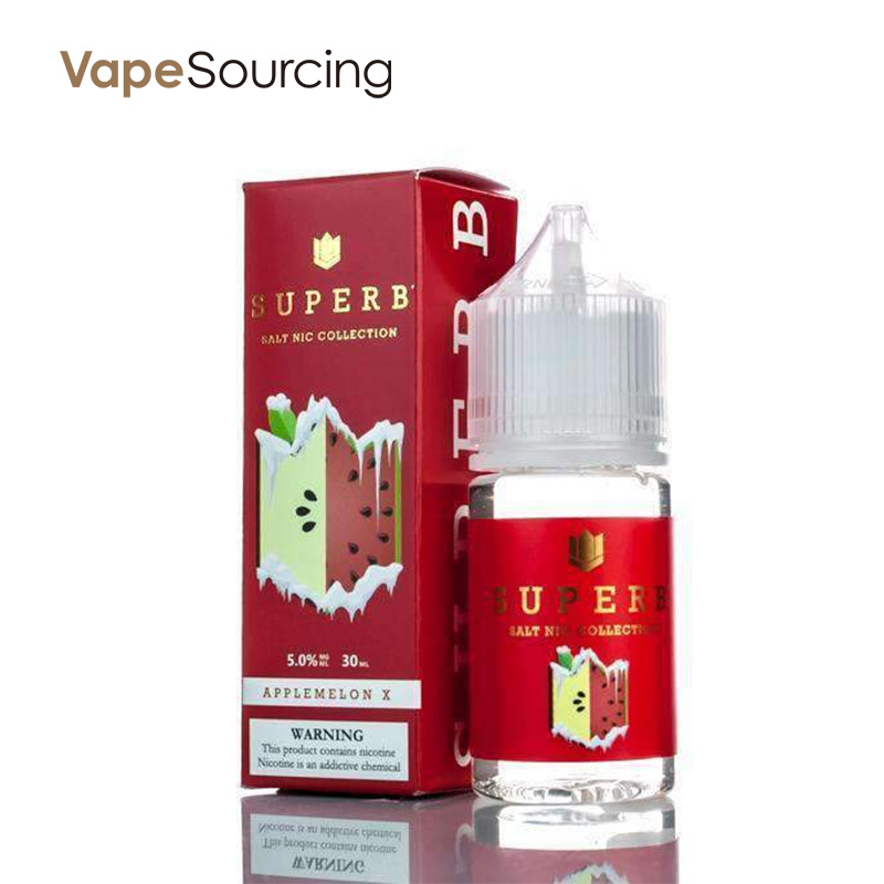 Superb Salt Nic Collection Applemelon X E-Juice 30ml