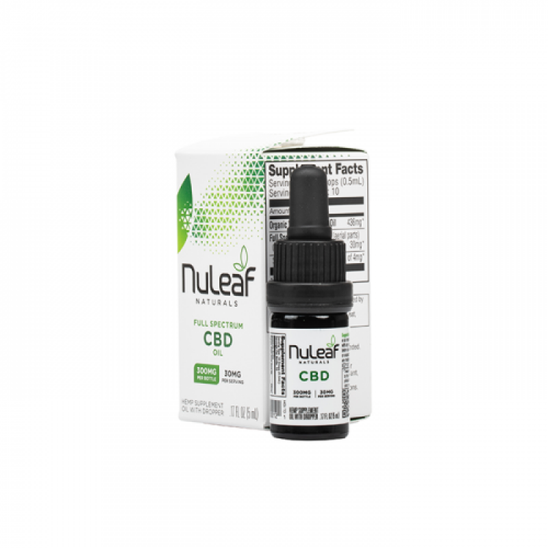 NuLeaf Naturals Full Spectrum Hemp CBD Oil